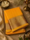 Ambrapali By Aab Mercerised Silk Border Saree